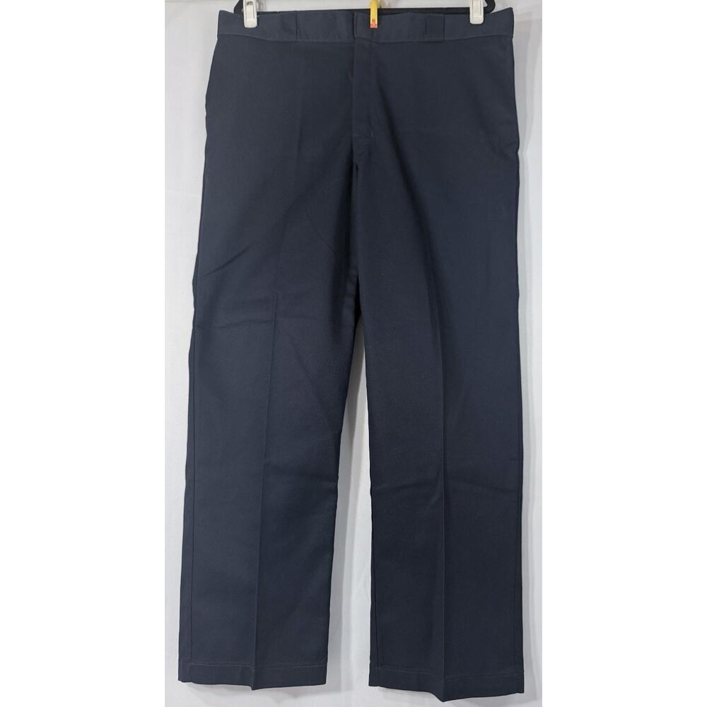 Dickies 874 Work Pants 40x30 Navy Original Fit Straight Leg Mens